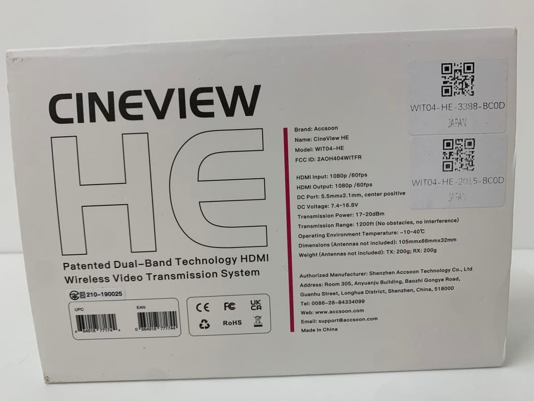 その他 Accsoon CineView HE WIT04-HE