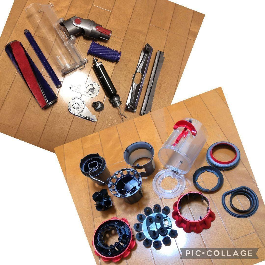 【55分】dyson SV12 / V10 fluffy 赤色