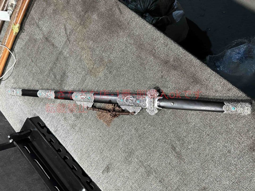 『豪華浮龍麒麟唐刀』  武具 刀装具 日本刀 唐剣  模造刀·模擬刀  居合刀