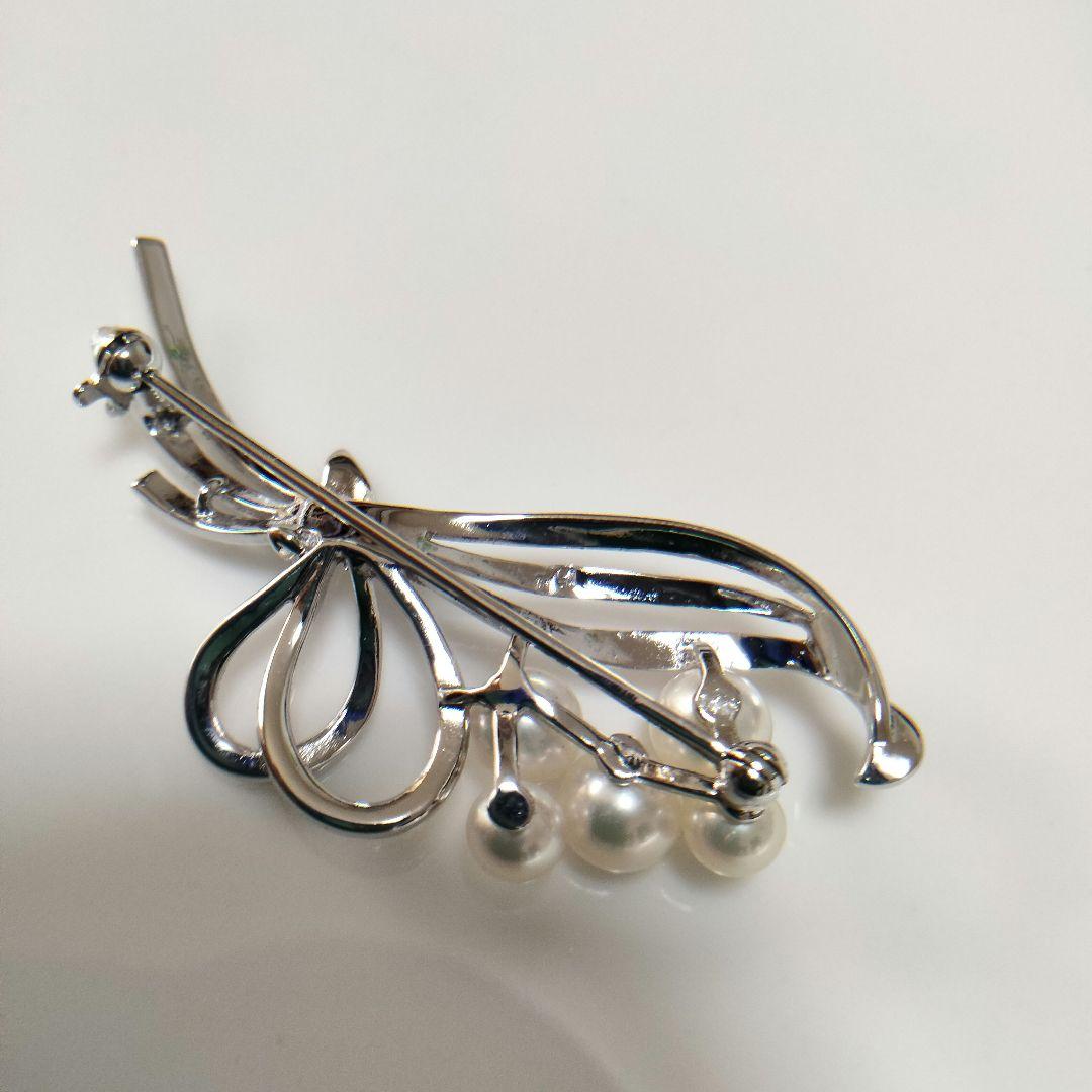 ミキモト/花束ブローチ