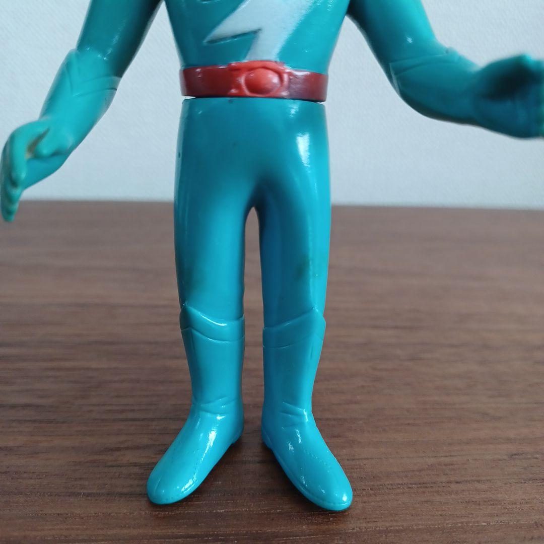 当時物　ブルマァク製「鉄人タイガーセブン」希少ソフビフィギュア