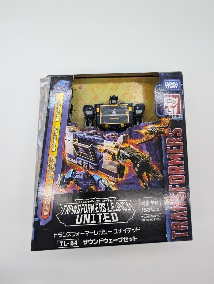 新品　トランスフォーマー TL-84 サウンドウェーブセット