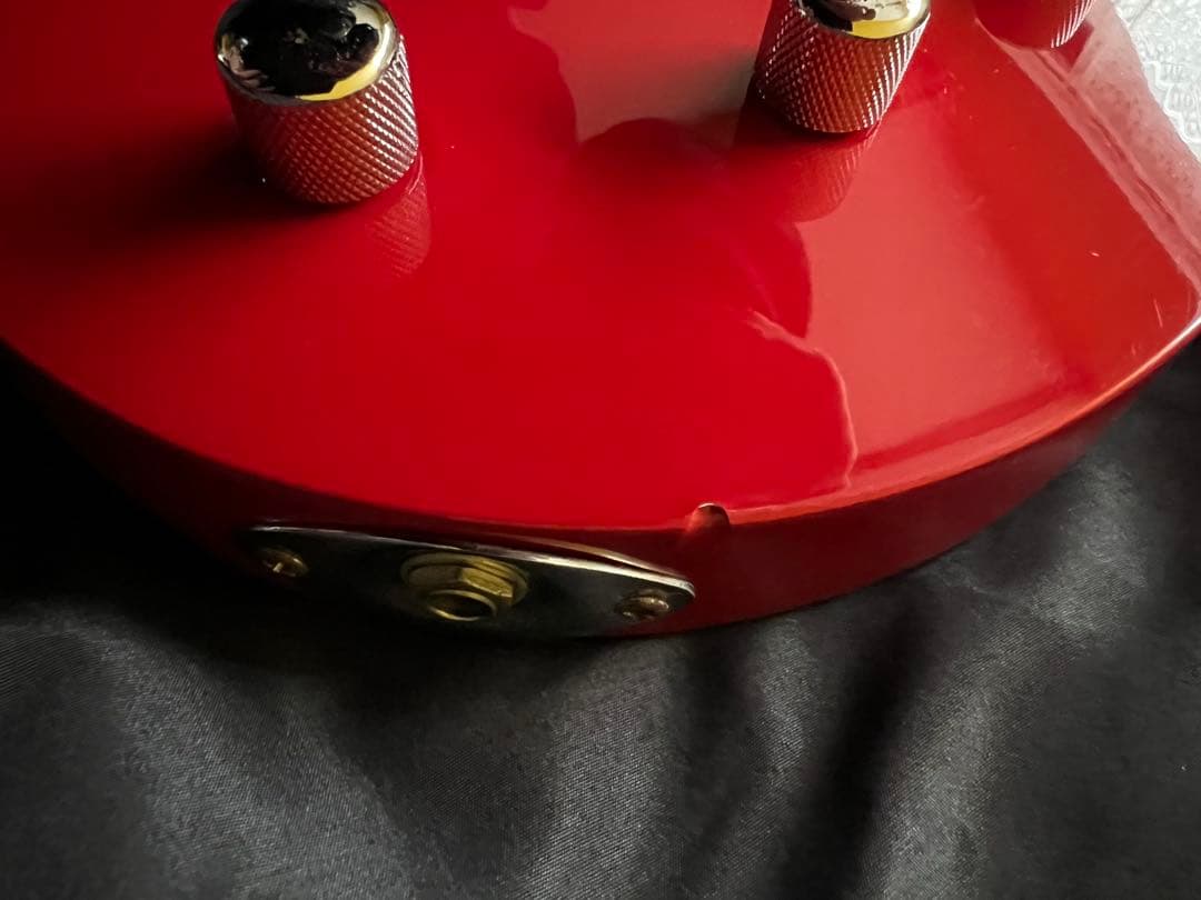 激レアparker ベース bass エレキベース RED 未使用品ケース付