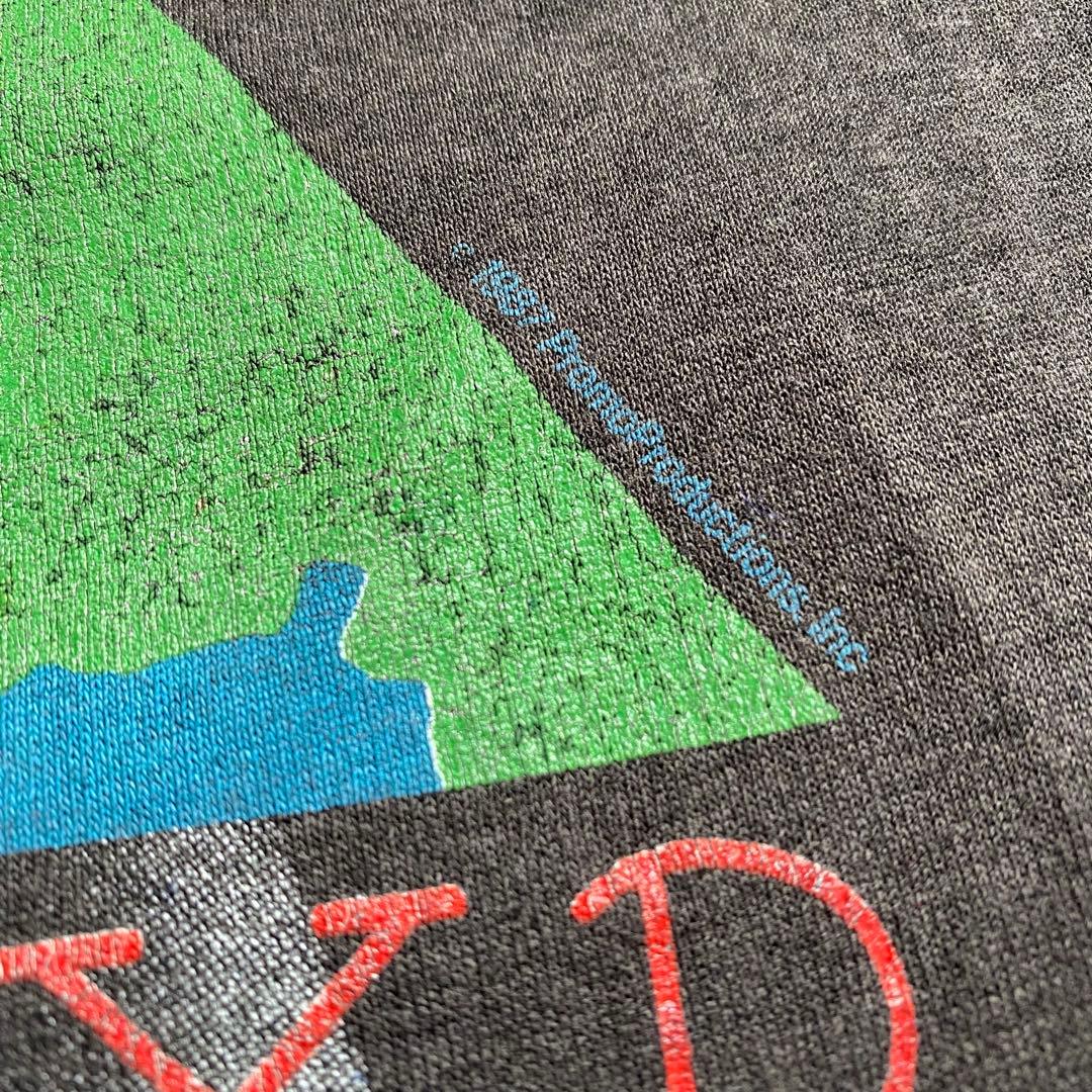 80s ビンテージ PINKFLOYD ピンクフロイド ロックT フェード レア
