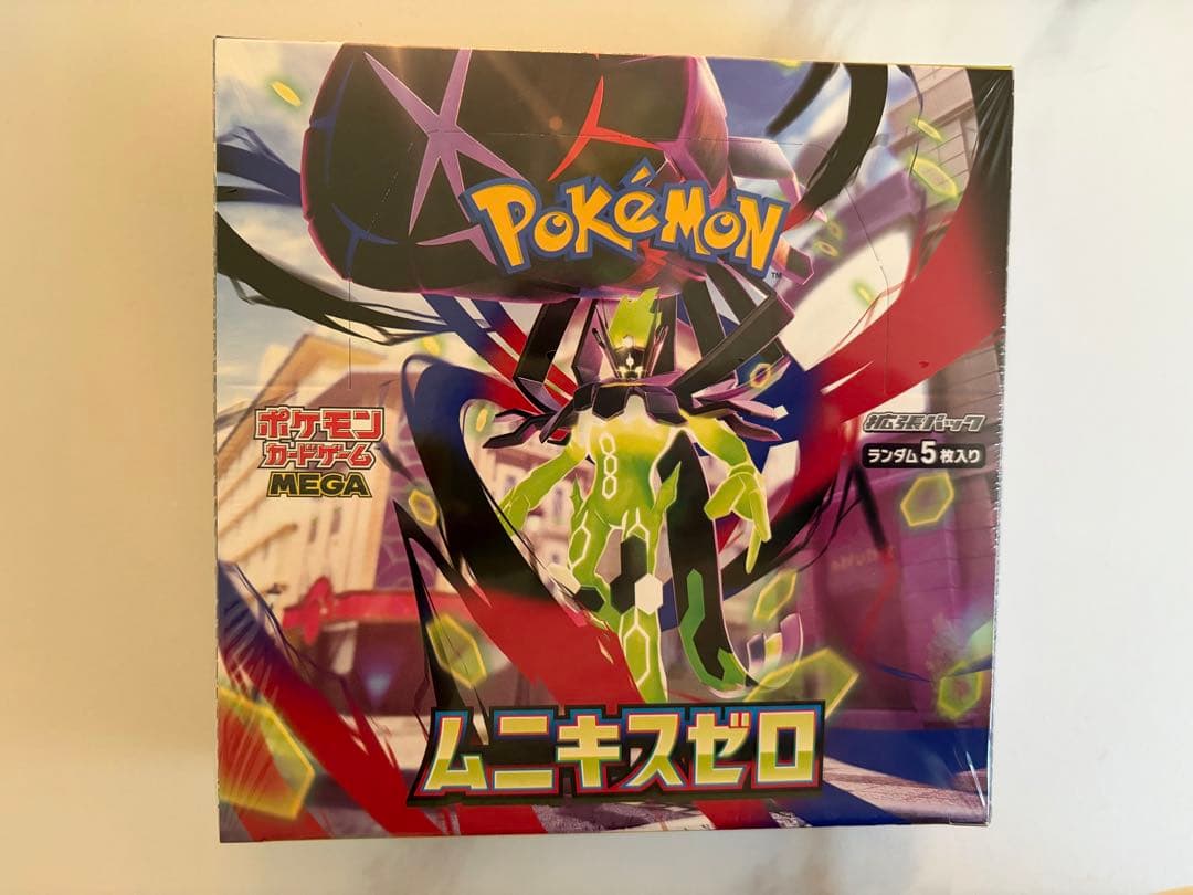 ポケモンカード ムニキスゼロ シュリンク付き 1BOX