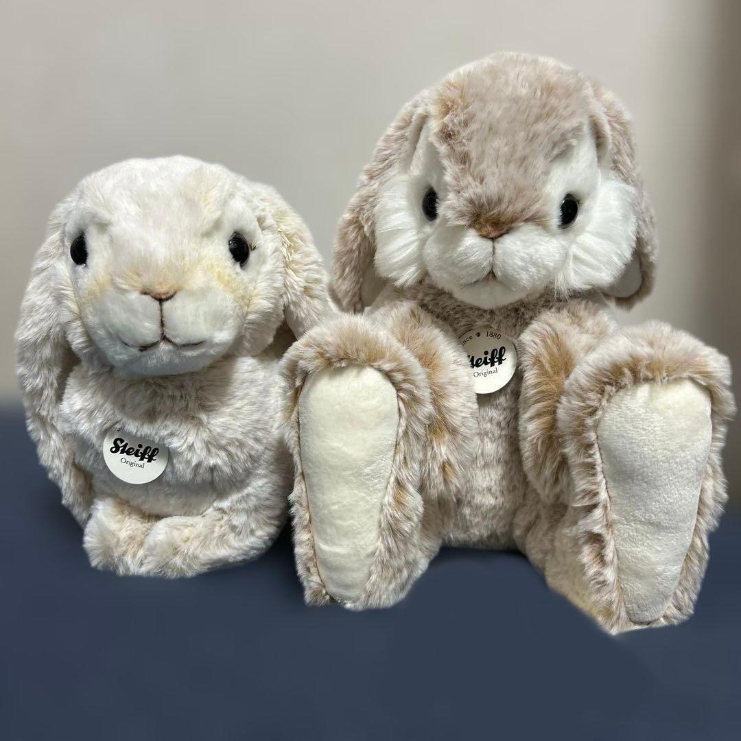 シュタイフ/Steiff うさぎ　ぬいぐるみ　二点