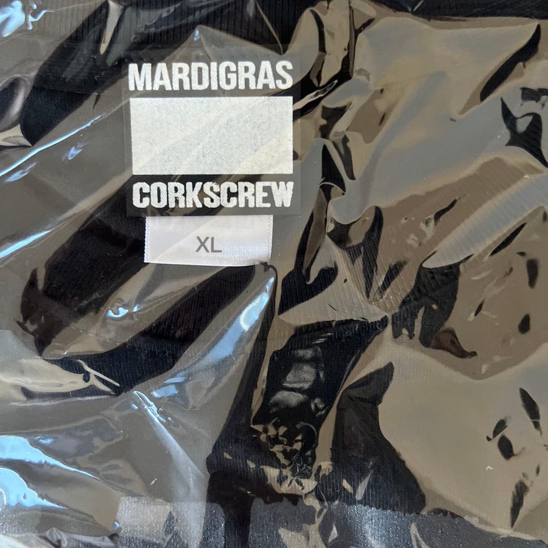黒夢CORKSCREW2025 MARDIGRAS CORKSCREW Tシャツ