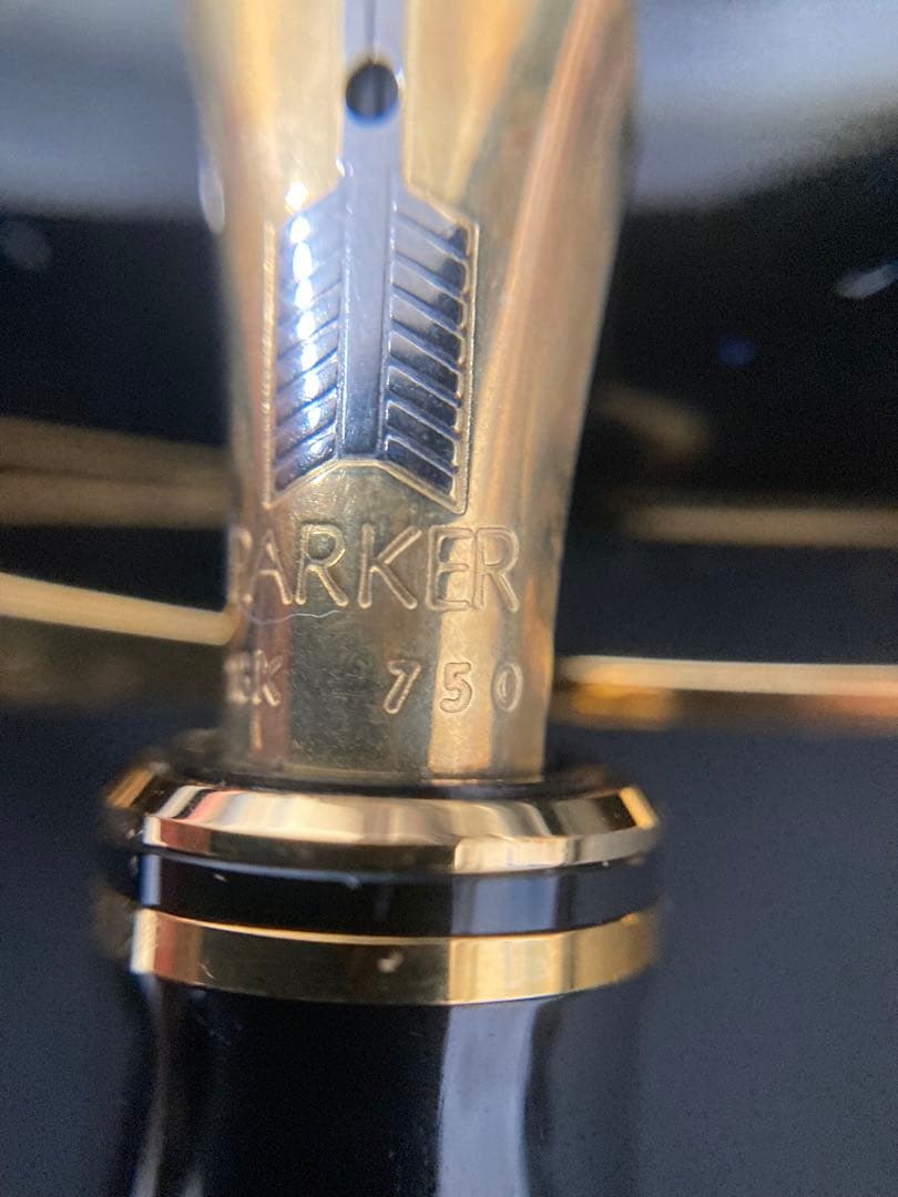 Parker Duofold Centennial 万年筆 専用ケース付き