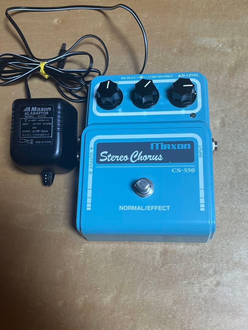Maxon CS-550 ステレオコーラス　完動品