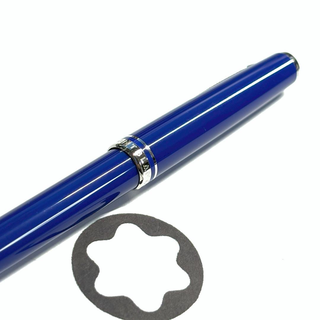 188.モンブラン　クルーズコレクション ブルー／プラチナ　希少　未使用品