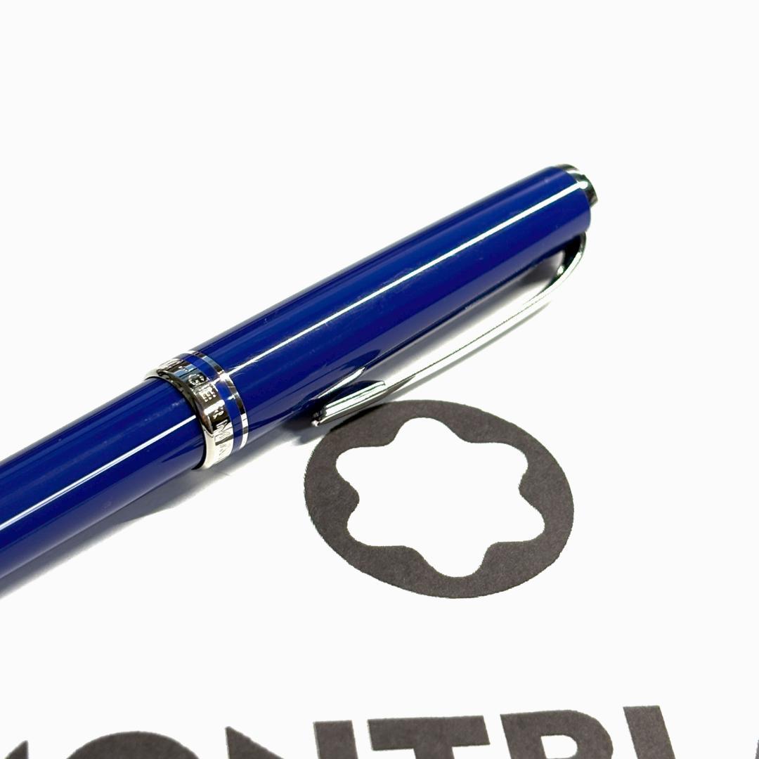 188.モンブラン　クルーズコレクション ブルー／プラチナ　希少　未使用品