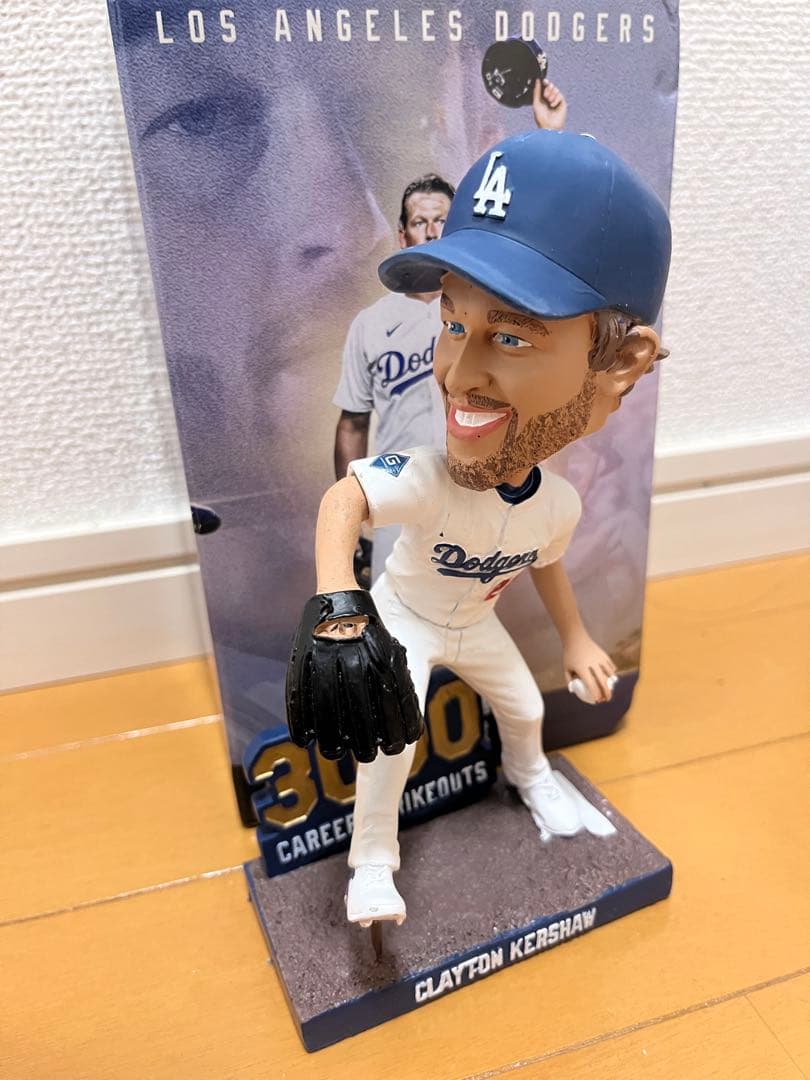 クレイトン・カーショー ボブルヘッド 3000奪三振