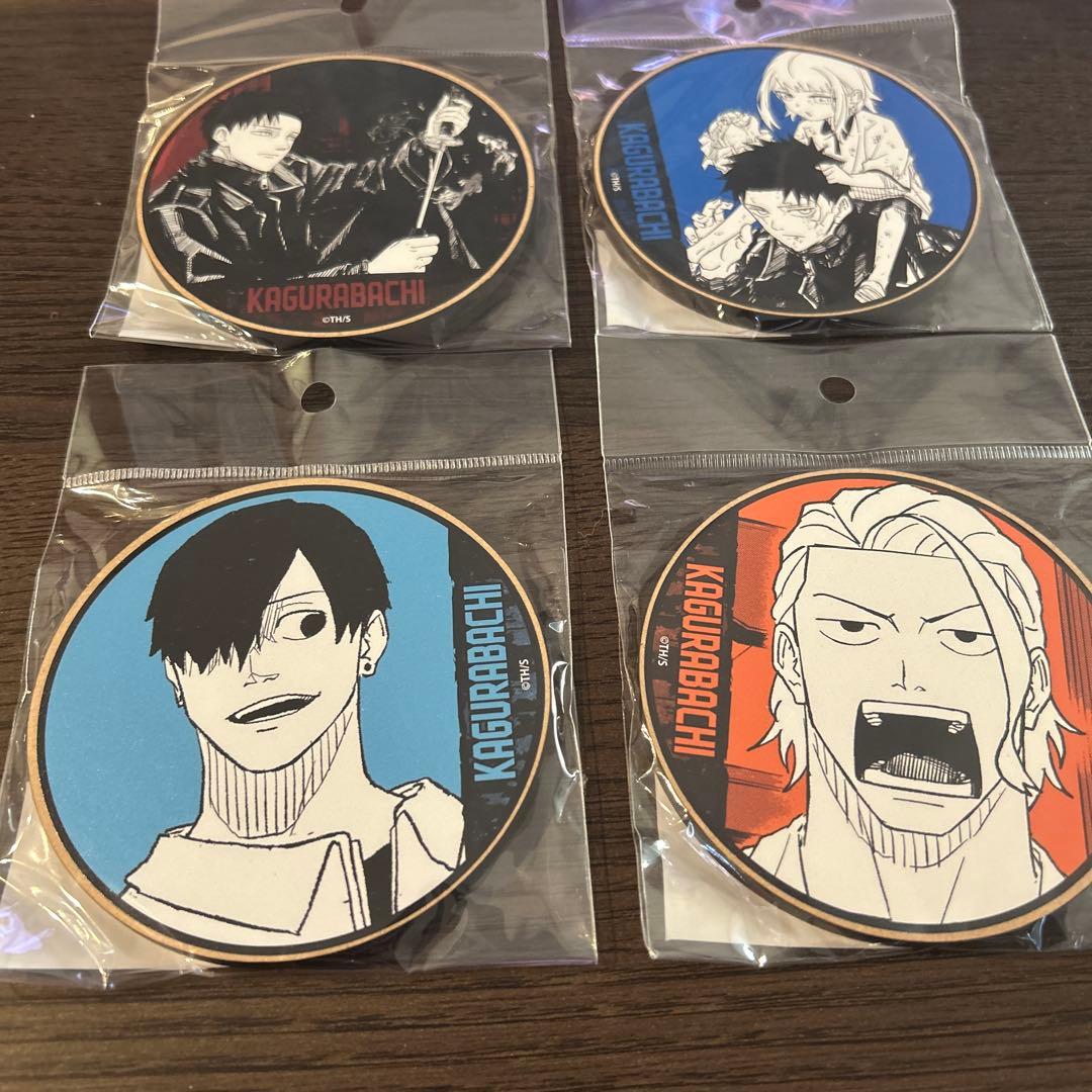 カグラバチ　TSUTAYA POP UP 木札フィギュア　アクリルバッジ　など