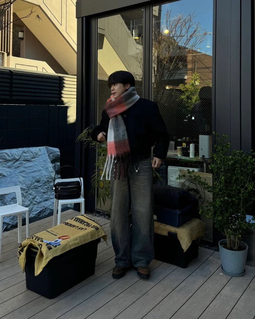 YOLO スタンドアップウールジャケット