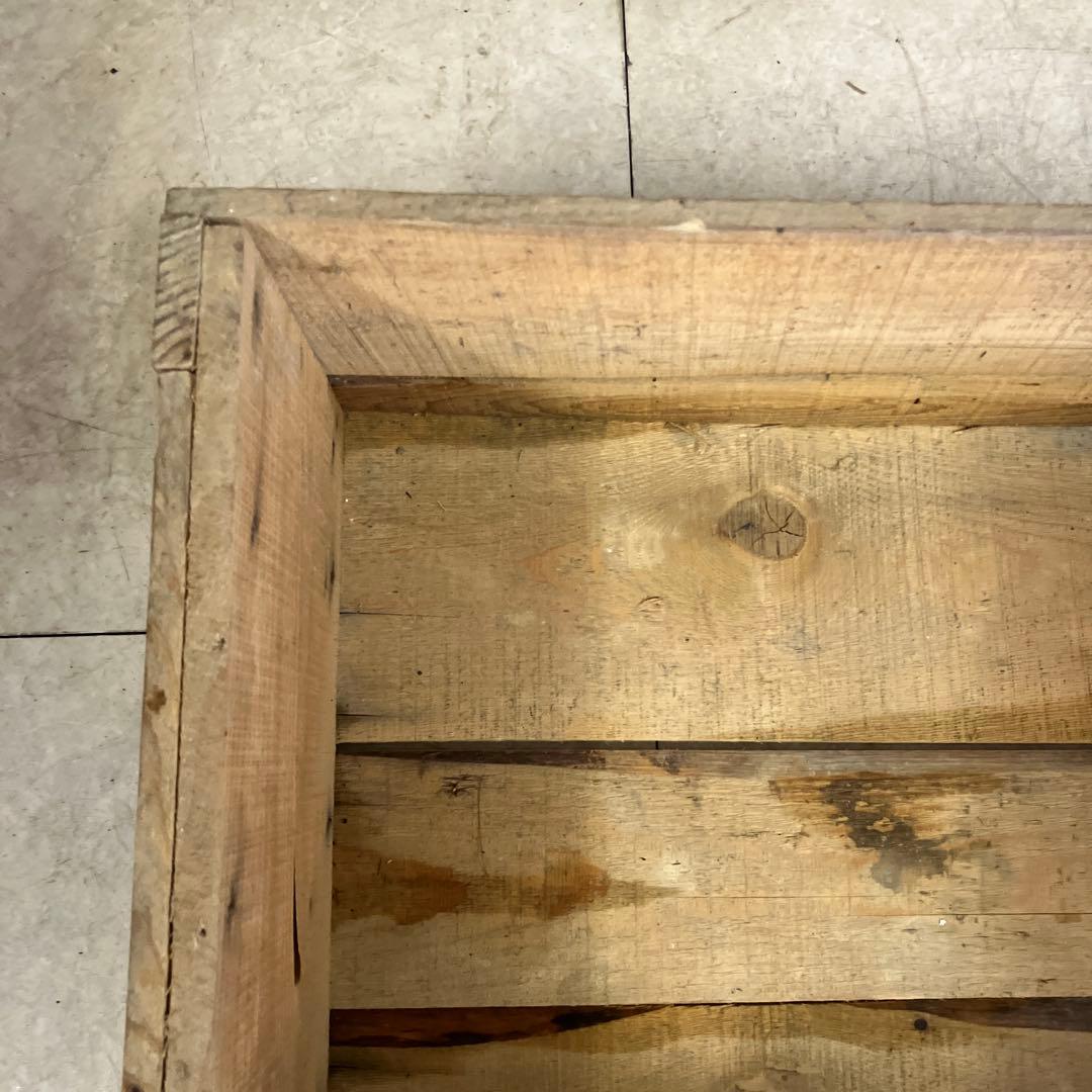 A-3 レトロ リオゲンダスト 木箱 昭和 アンカー印 ビンテージ 収納 古道具