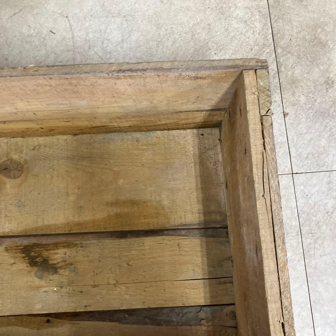 A-3 レトロ リオゲンダスト 木箱 昭和 アンカー印 ビンテージ 収納 古道具