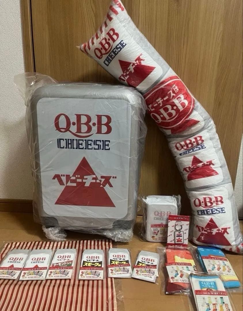 【特価】QBBチーズくじ　A〜Ｆ&ラストワン賞　15点まとめ売り