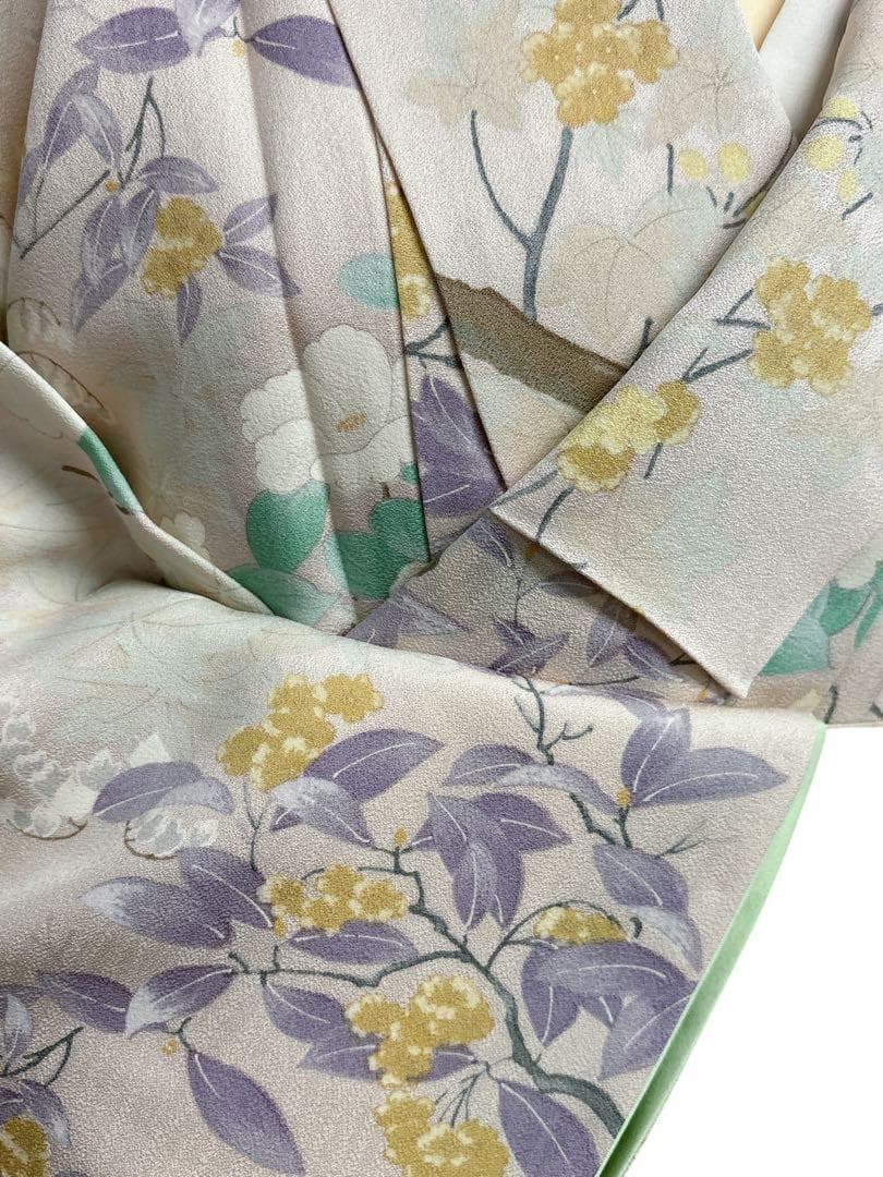 A30美品 訪問着 四季花付け下げ訪問着結婚式 披露宴 パーティー 結納 お茶会