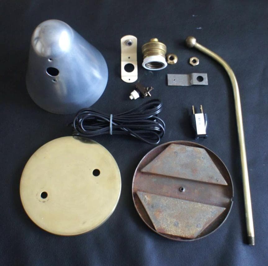 フランス　1950s　ジャック・ビニー　Jacques Biny　ランプ