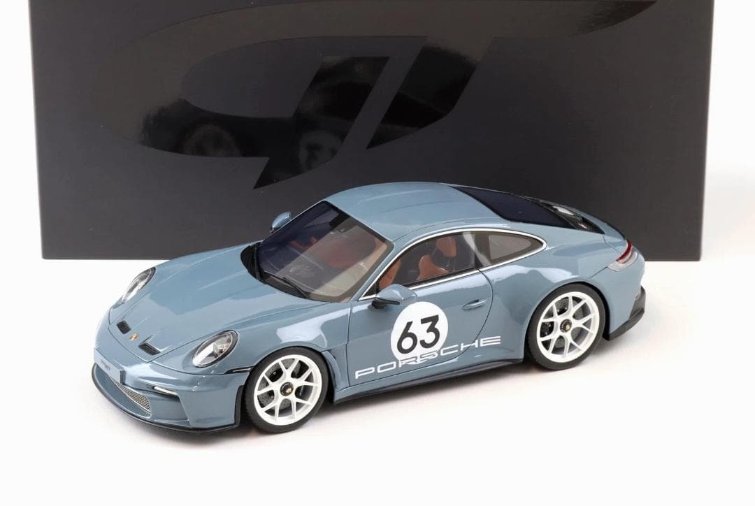 あべしゅん 1/18 ポルシェ 911 (992) S/T #63