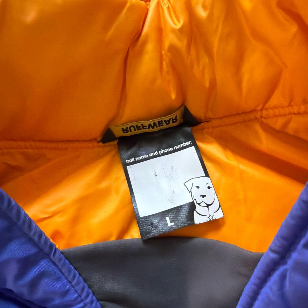 ラフウェア　クインジードッグジャケット　 ブルーL RUFFWEAR