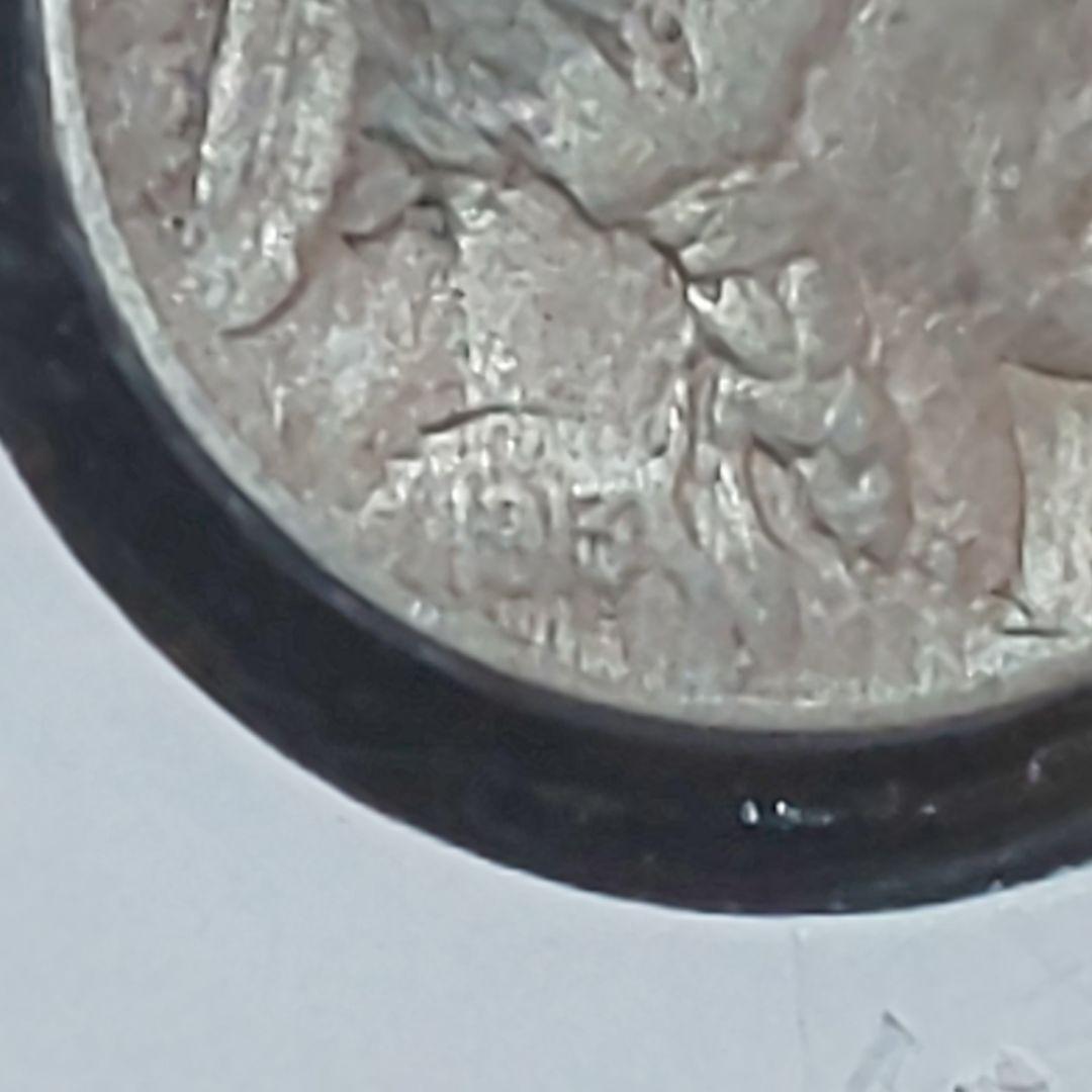 1913年 【初年度】【初期】バッファロー 5セント【盛り土】