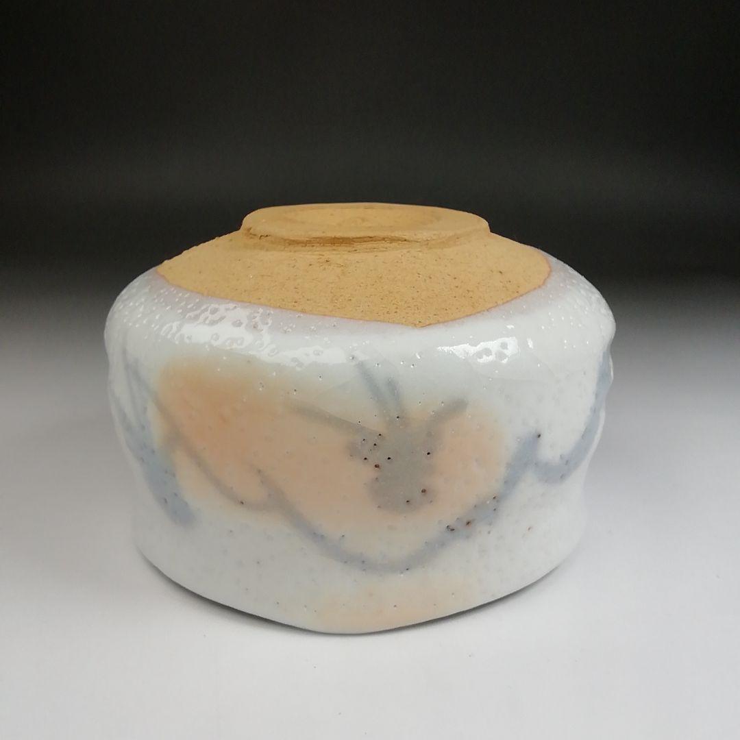 Ｓ９４７　茶碗　『白志野　火付　茶碗』『佐藤重 造』　共箱　抹茶碗　茶道具