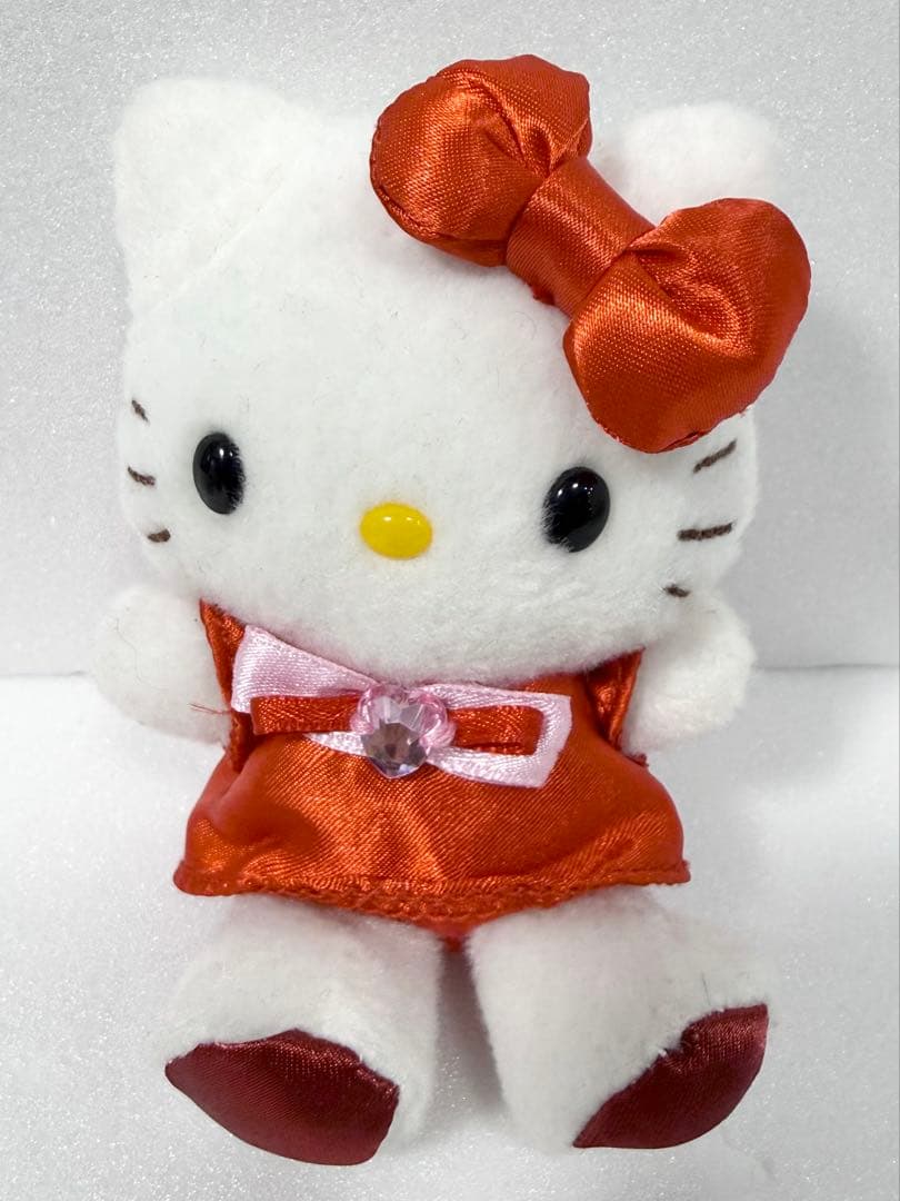 ハローキティ 誕生35周年メモリアル　NTT電報　マスコットぬいぐるみ6体セット