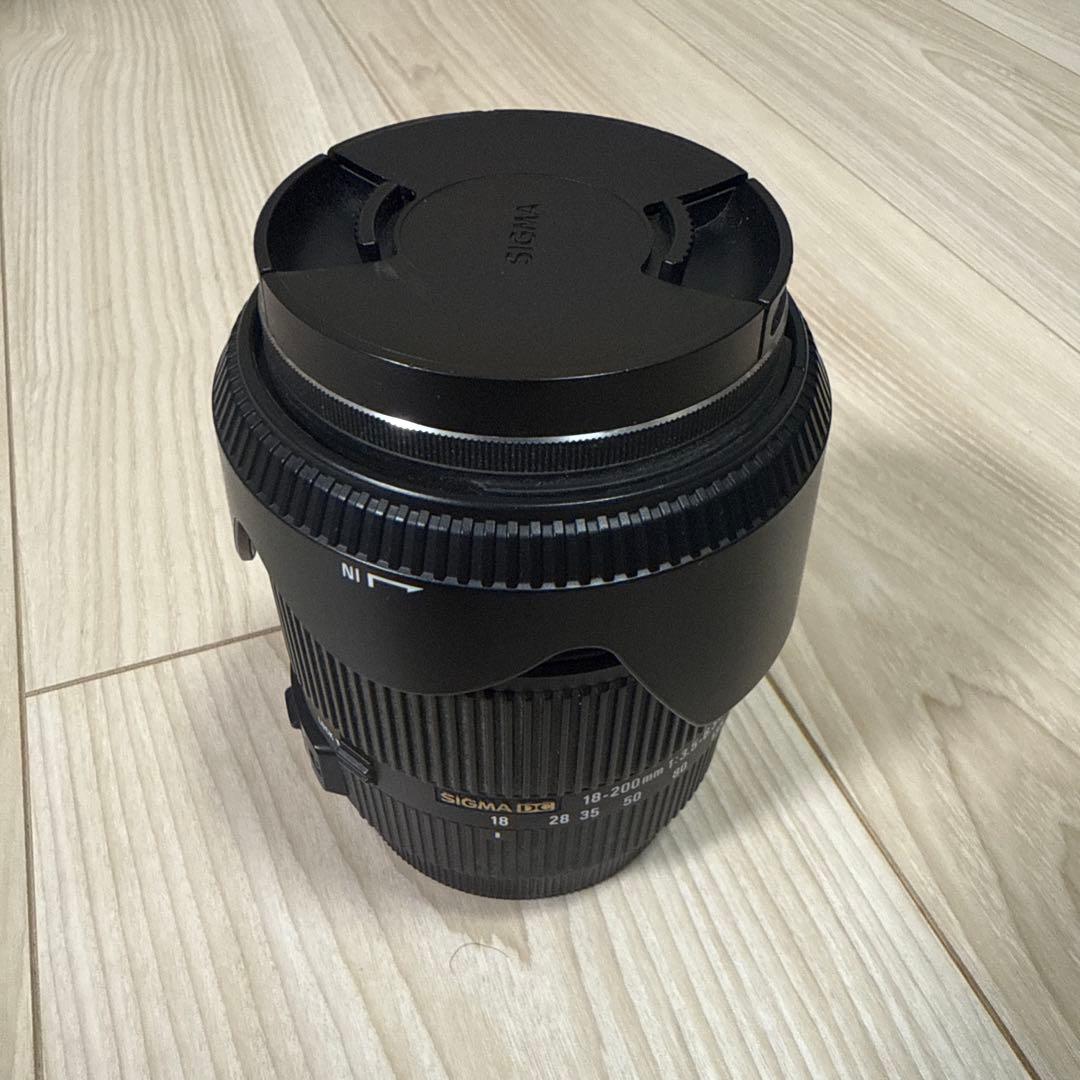 レンズ(ズーム) SIGMA 18-200mm F3.5-6.3 II DC OS HSM EF