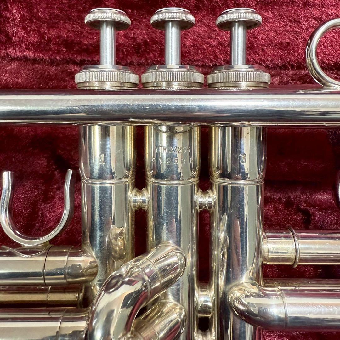 Yamaha YTR3325S トランペット本体 銀メッキ 中古