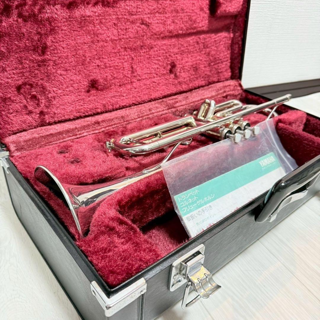 Yamaha YTR3325S トランペット本体 銀メッキ 中古