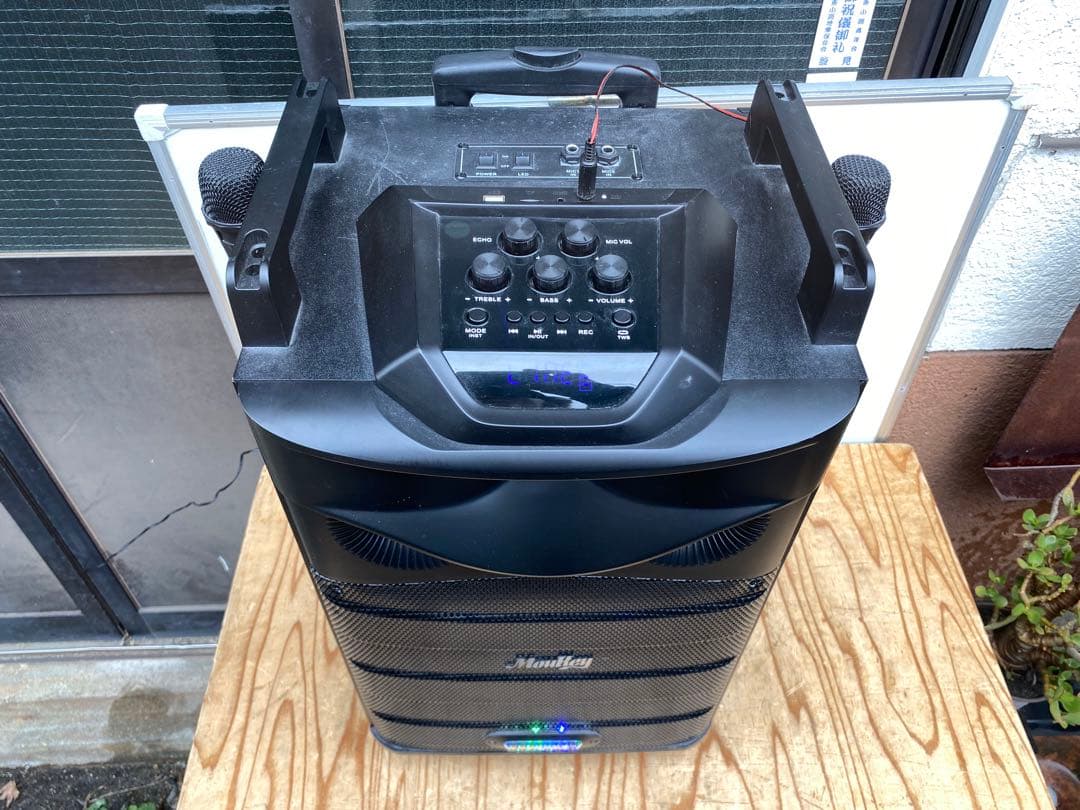 moukey mts12-1 スピーカー　ワイヤレスマイク　中古品