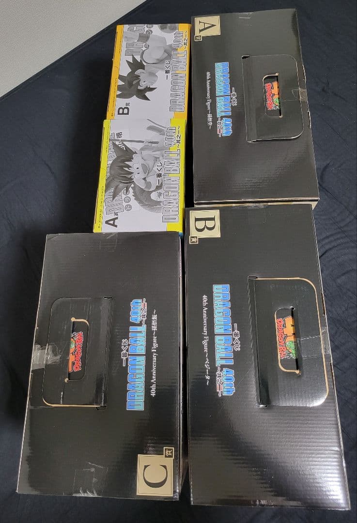 一番くじ DRAGON BALL 40th 其之ー・其之二　フィギュア5点セット