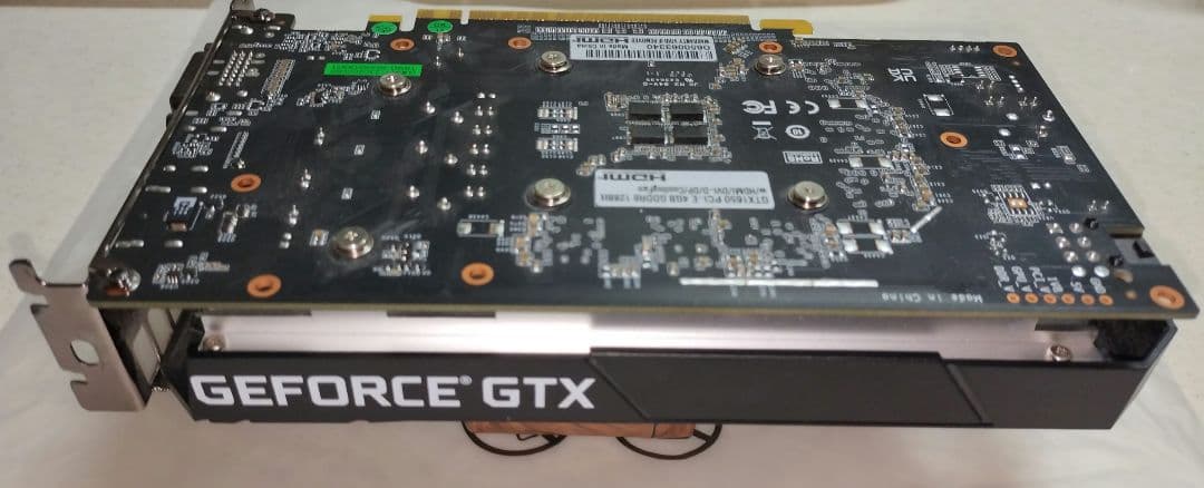 GeForce GTX1650 4GB グラフィックボード デュアルファン