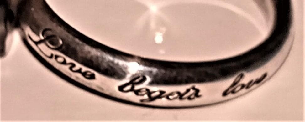 アーリー　agate アガット オニキスの薔薇リング