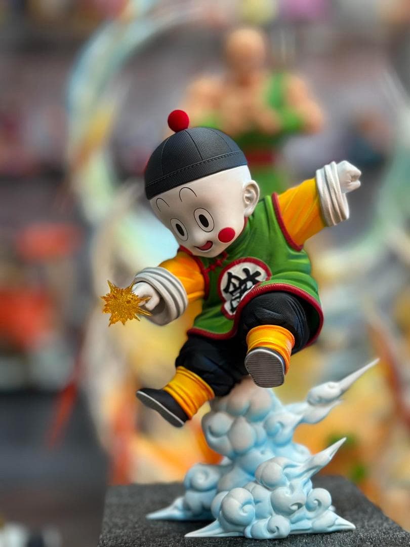 ドラゴンボール チャオズ 餃子 どどん波 ガレージキット フィギュア 1/6