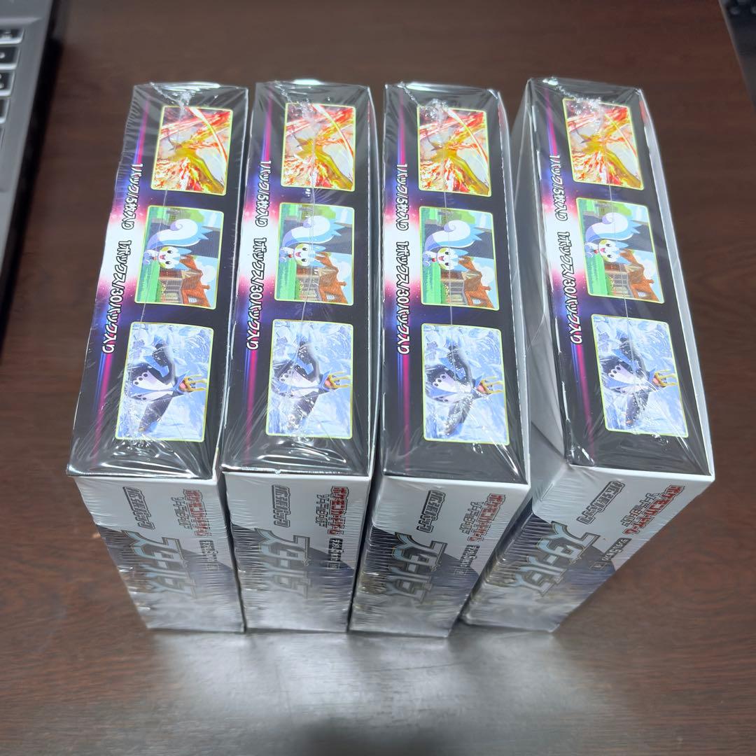 ポケモンカードゲーム スターバース　4BOX シュリンク付き　新品