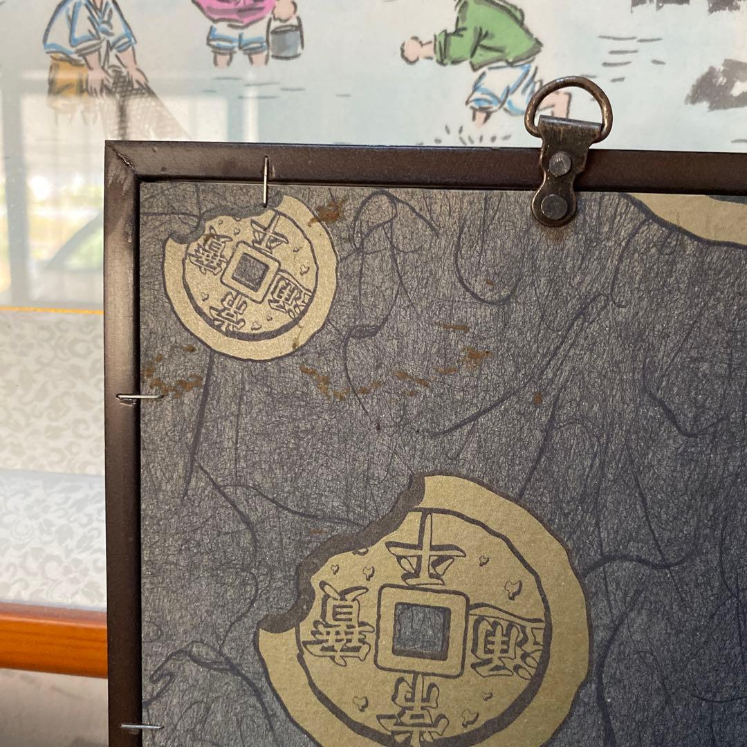 アンティーク　美術品　絵画　韓国