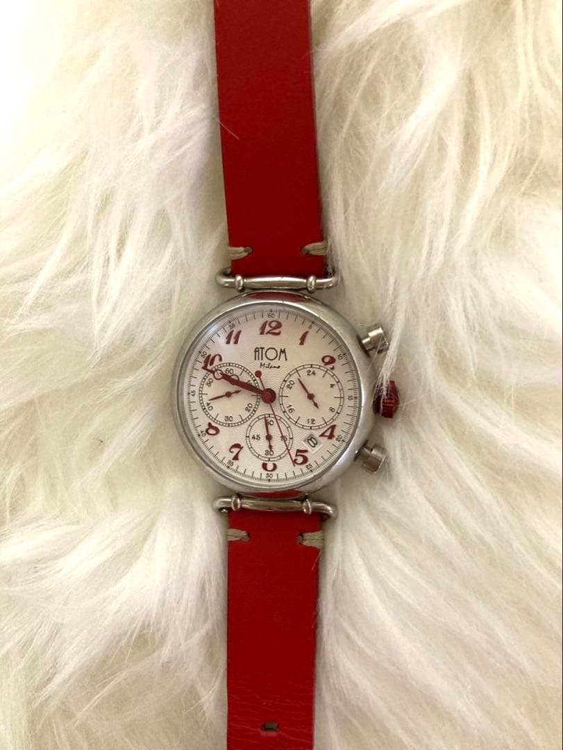 レア　アトムミラノ ATOM MILANO 時計 レザーベルト