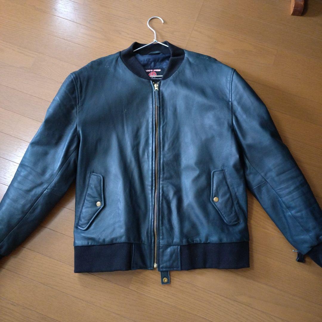 MOTO-FIELD レザー ボンバージャケット
