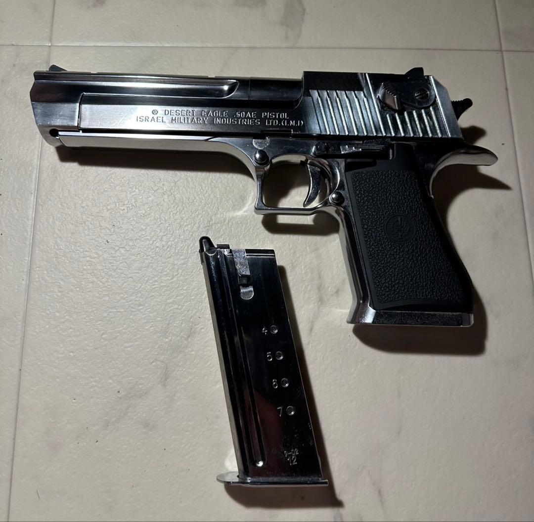 東京マルイ デザートイーグル .50AE クロームステンレス