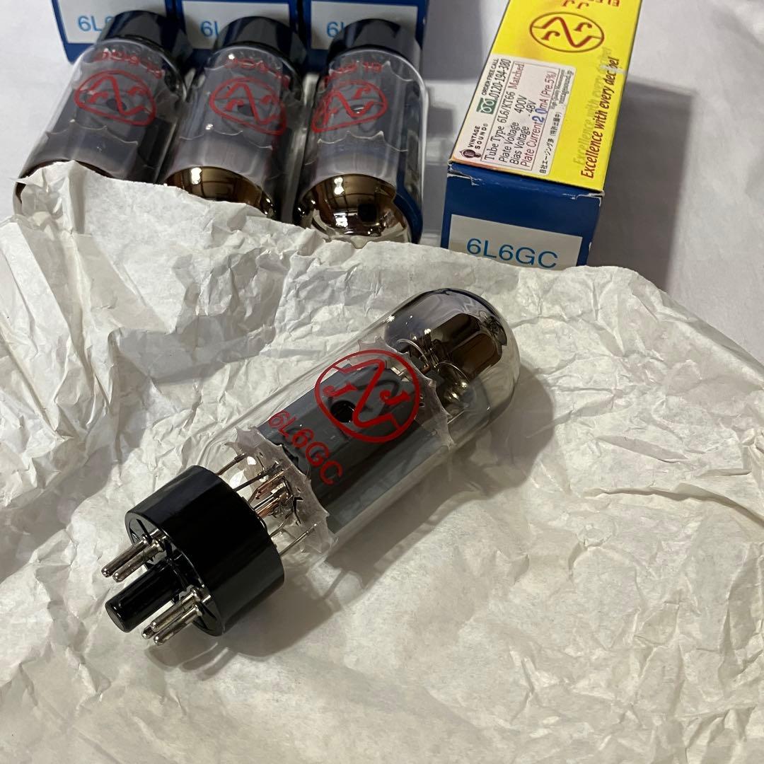 JJ 6L6GC マッチドクアッド パワー管 4本セット