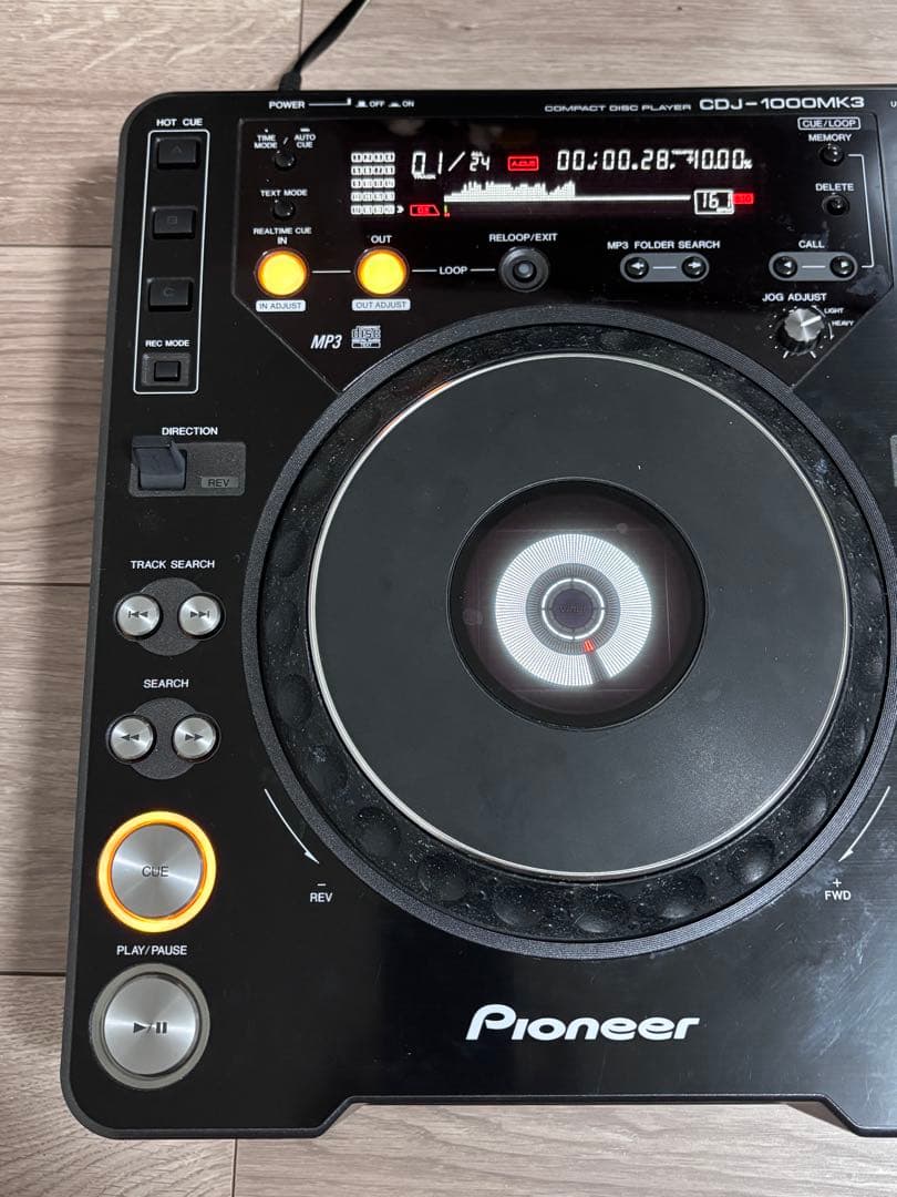 Pioneer CDJ-1000MK3 & MK2 セット
