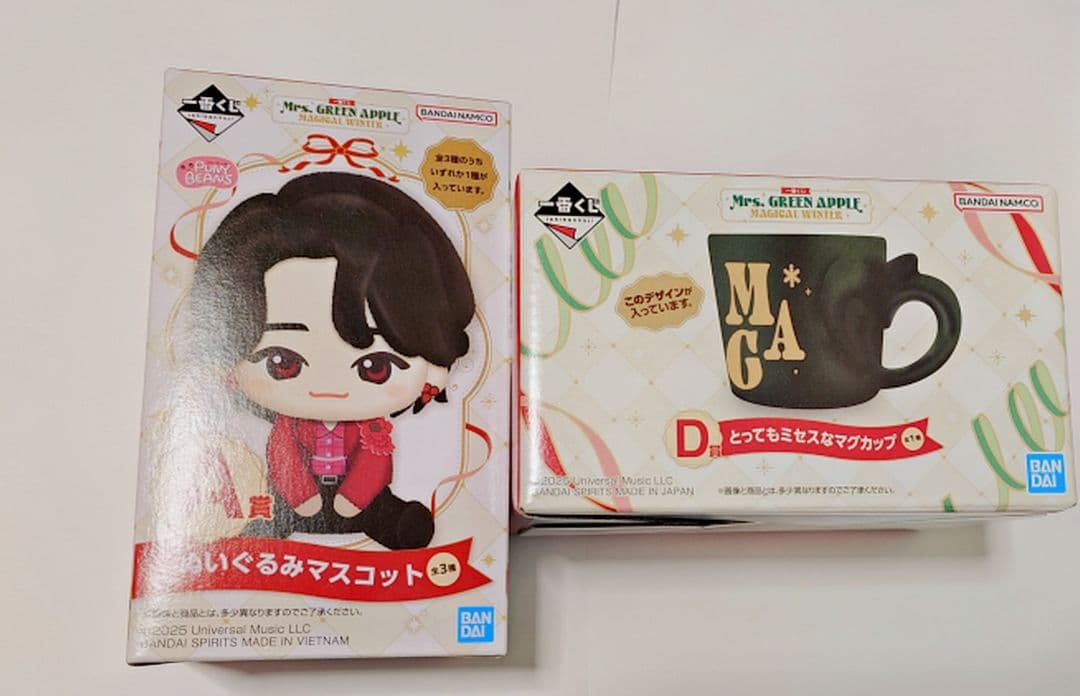 一番くじ Mrs. GREEN APPLE A賞 D賞 F賞セット