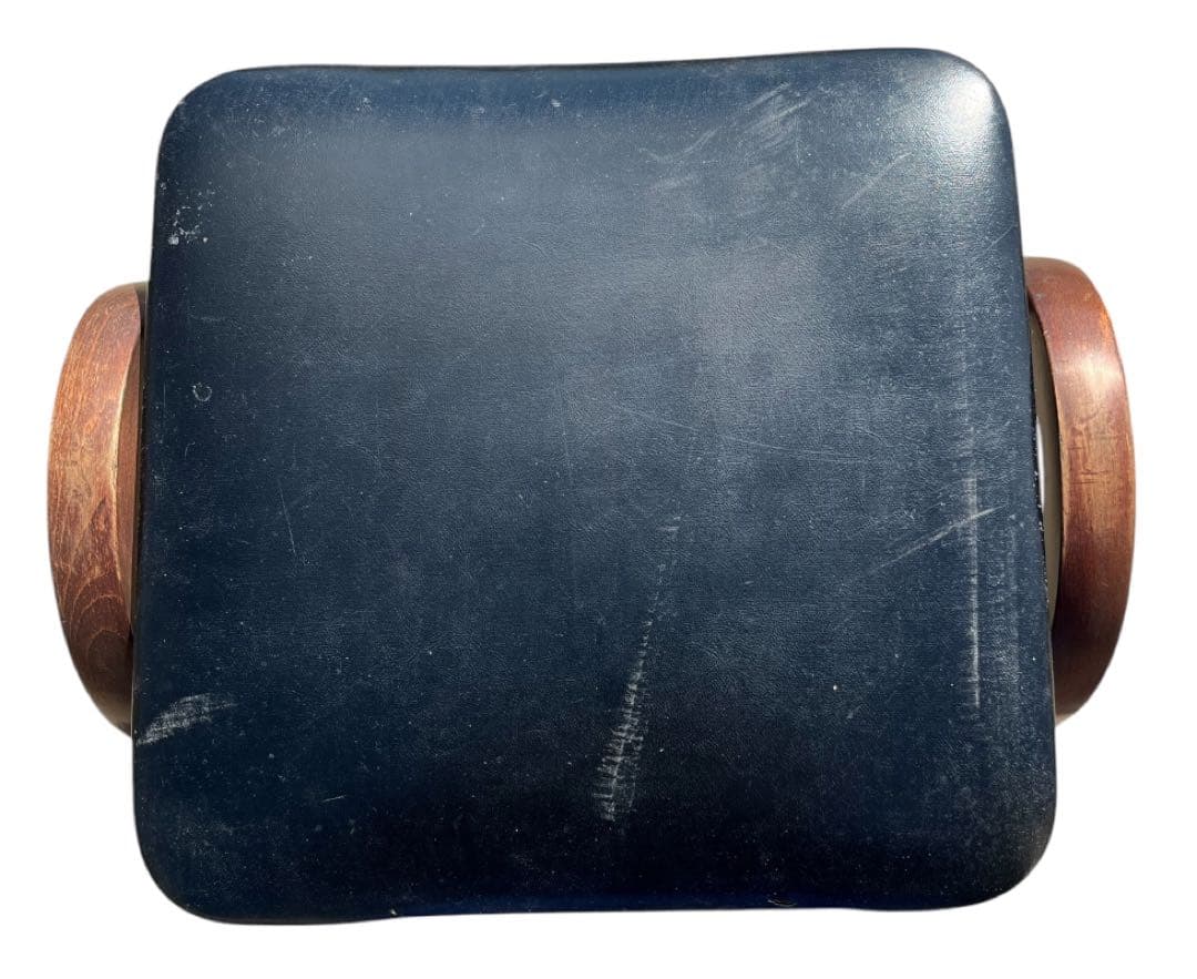 秋田木工 スツール 黒 3脚　ビンテージ　希少