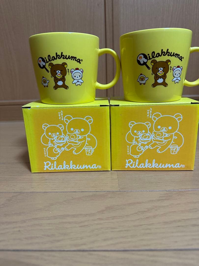 リラックマ 皿とマグカップセット