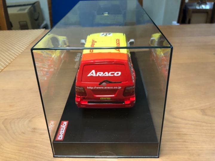 京商 トヨタ ランドクルーザー100 パリダカールラリー オートスケール