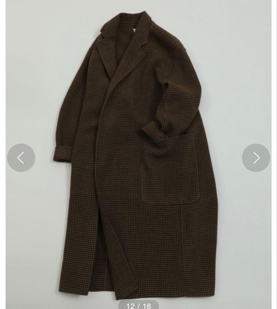 TODAYFUL オーバー チェック コート　38