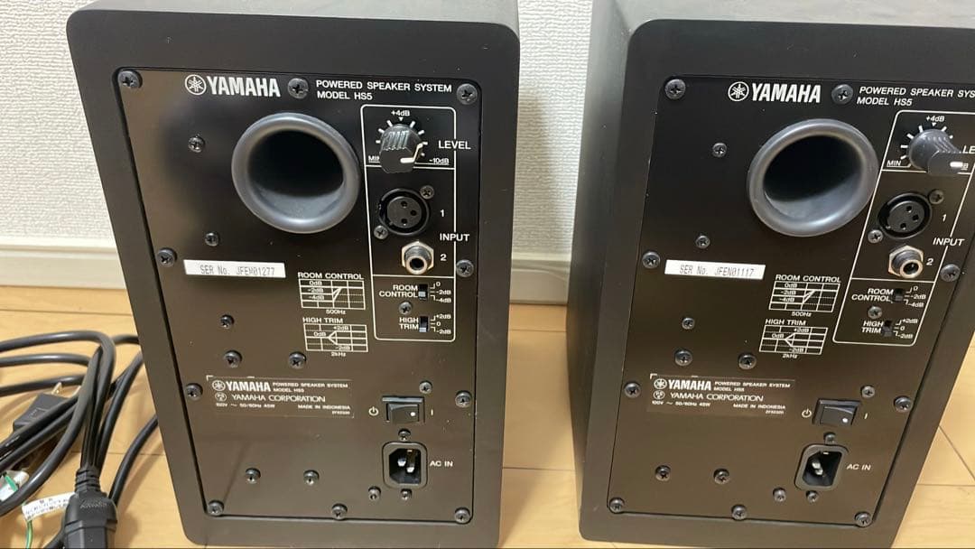 配信機器・PA機器・レコーディング機器 YAMAHA hs5