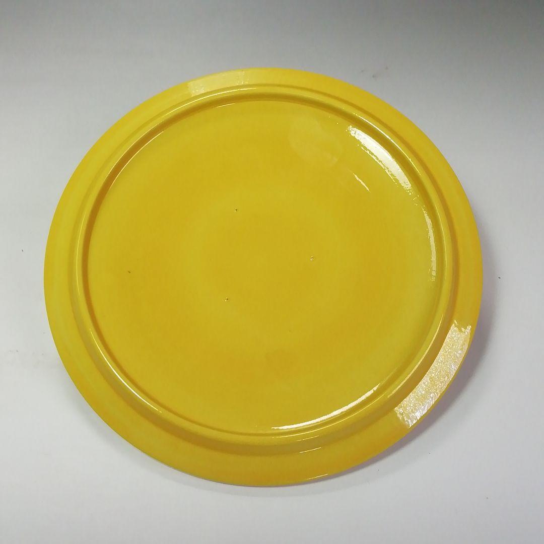 Ｓ５７０　水指　『黄交趾　荒磯』『叶松谷造』　共箱　茶道具